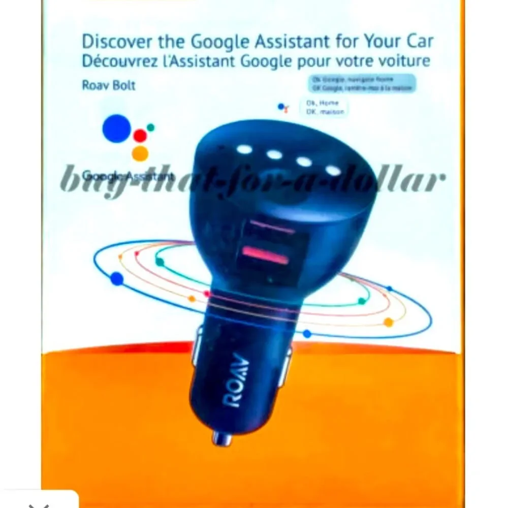 Roav Google Assistant Car Charger